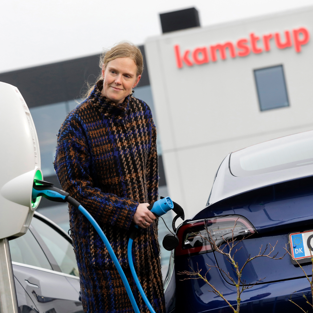 Kamstrup har fået en ladeløsning fra OK
