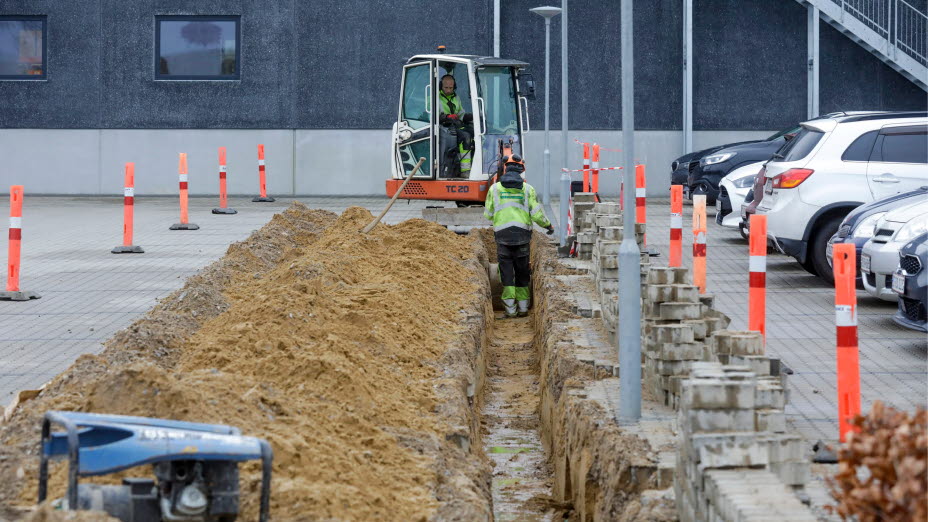 Nedgravning af ladekabler