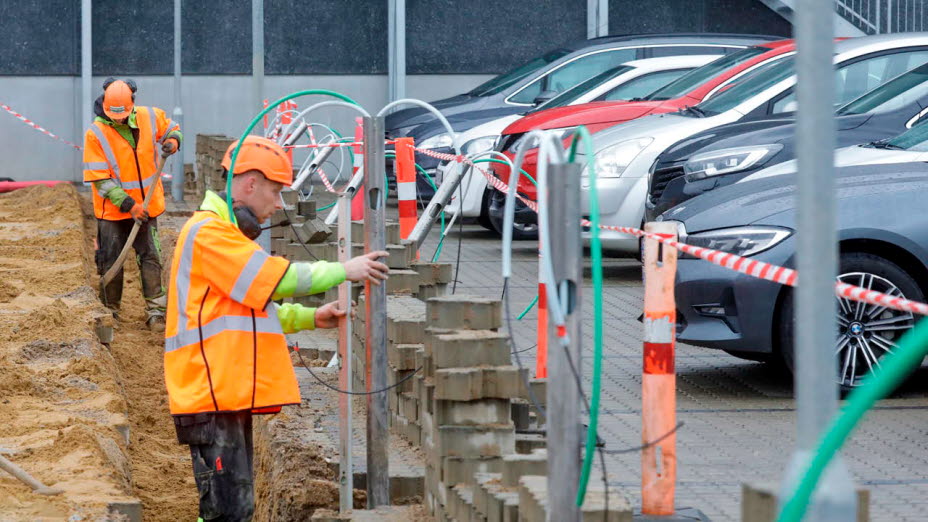 Ladestandere gravearbejde