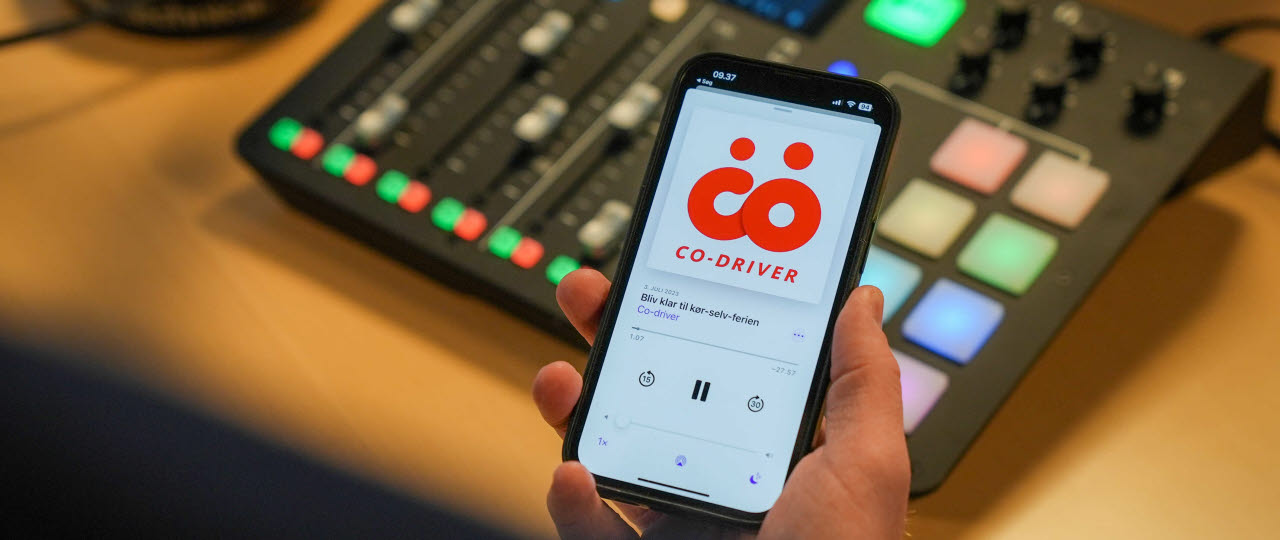 Hør OK's podcast Co-driver