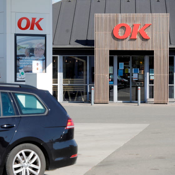 OK Plus-butik ved Nyborg