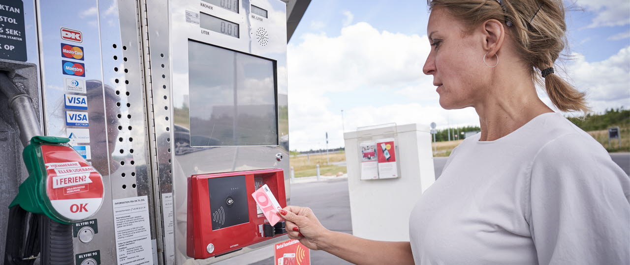 Få et benzinkort hos OK