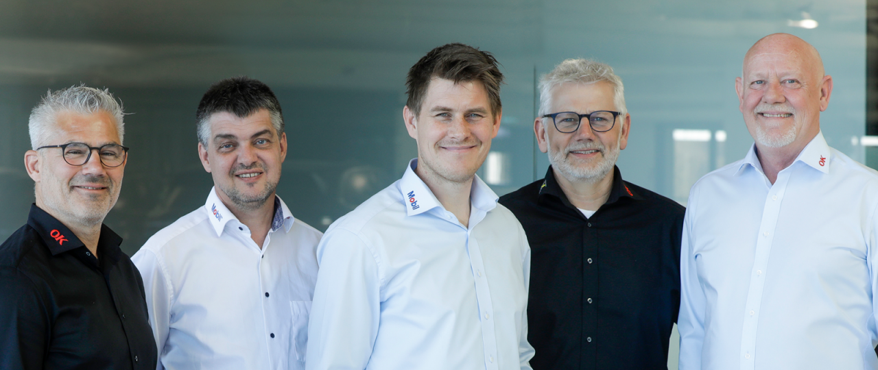 En del af OK's smøremiddelteam