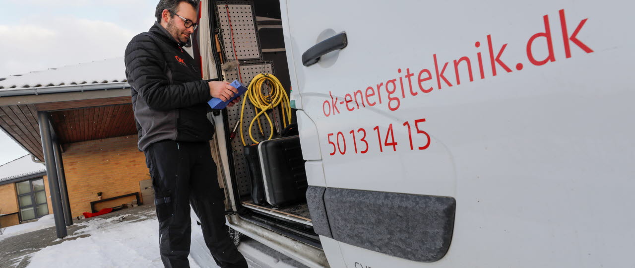 Få en serviceaftale hos OK Energiteknik
