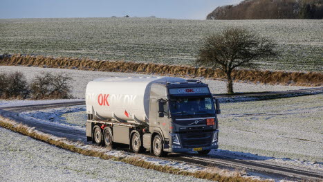 OK leverer brændstof og olie til hele Danmark