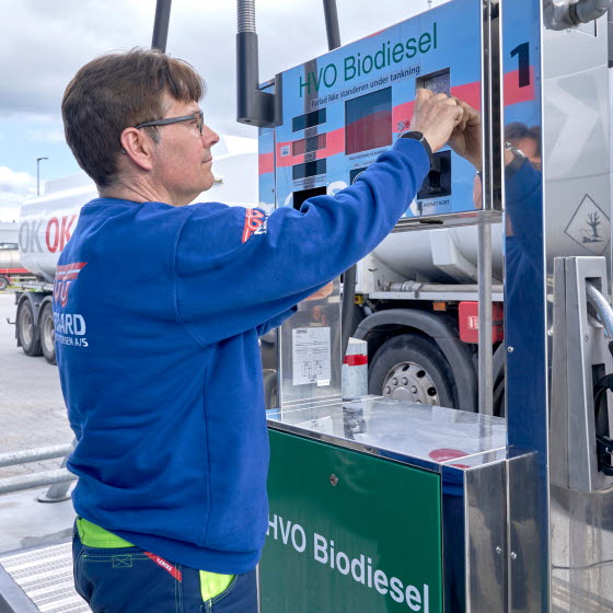 Mand tanker HVO Biodiesel