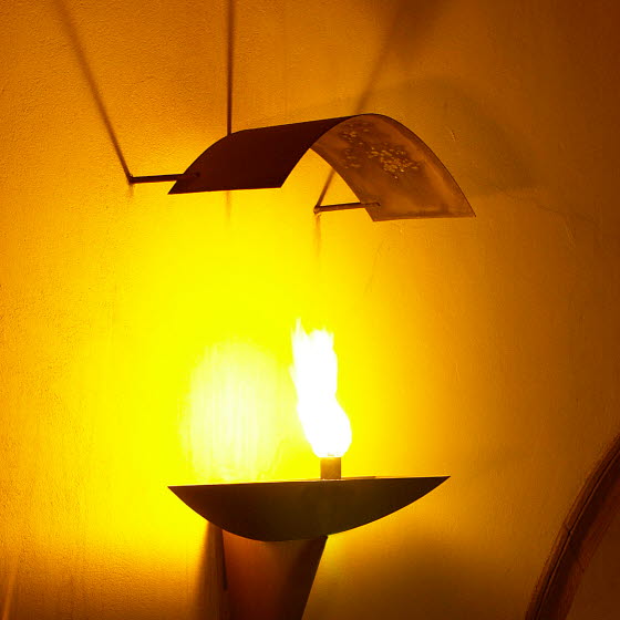 Gas, lampe