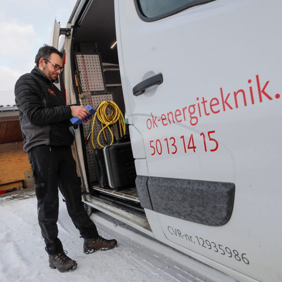 Få en serviceaftale hos OK Energiteknik