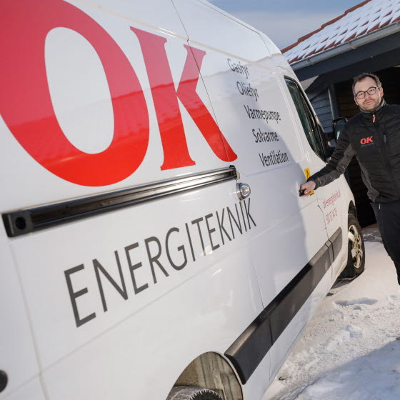 Få en serviceaftale hos OK Energiteknik