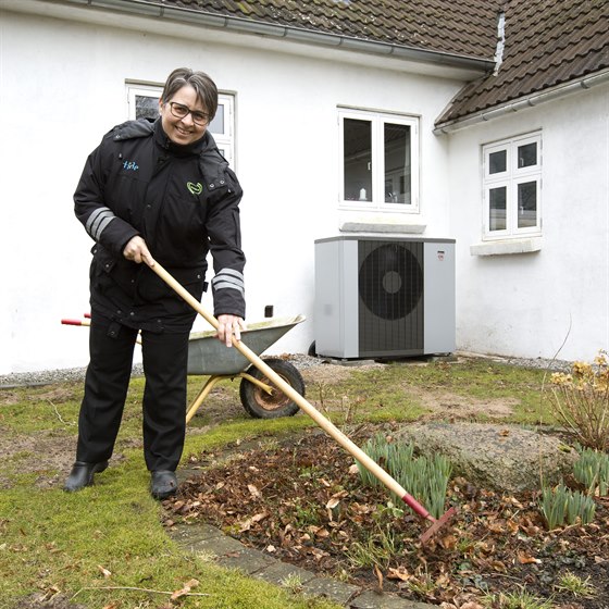 Varmepumpe luft til vand