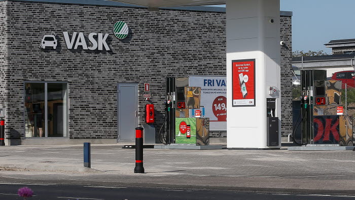 OK-tankstation og vaskehal med svanemærke