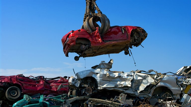 Hvad med bilen, når du kører den til skrot? | OK