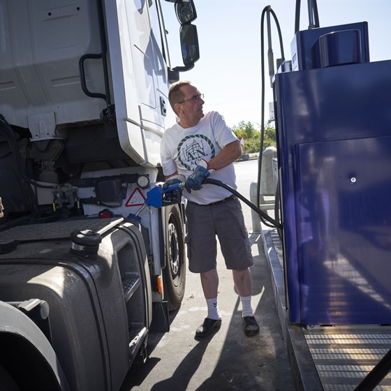 Tank diesel og AdBlue hos OK Truck Diesel