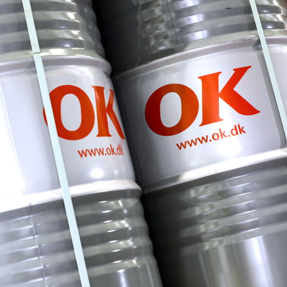 OK tromler med smøremidler