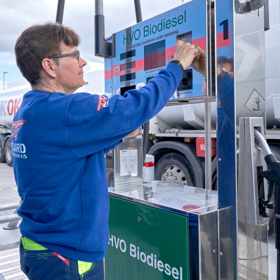 Mand tanker HVO Biodiesel