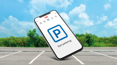 Parkér med OK's app og få Coop-bonus