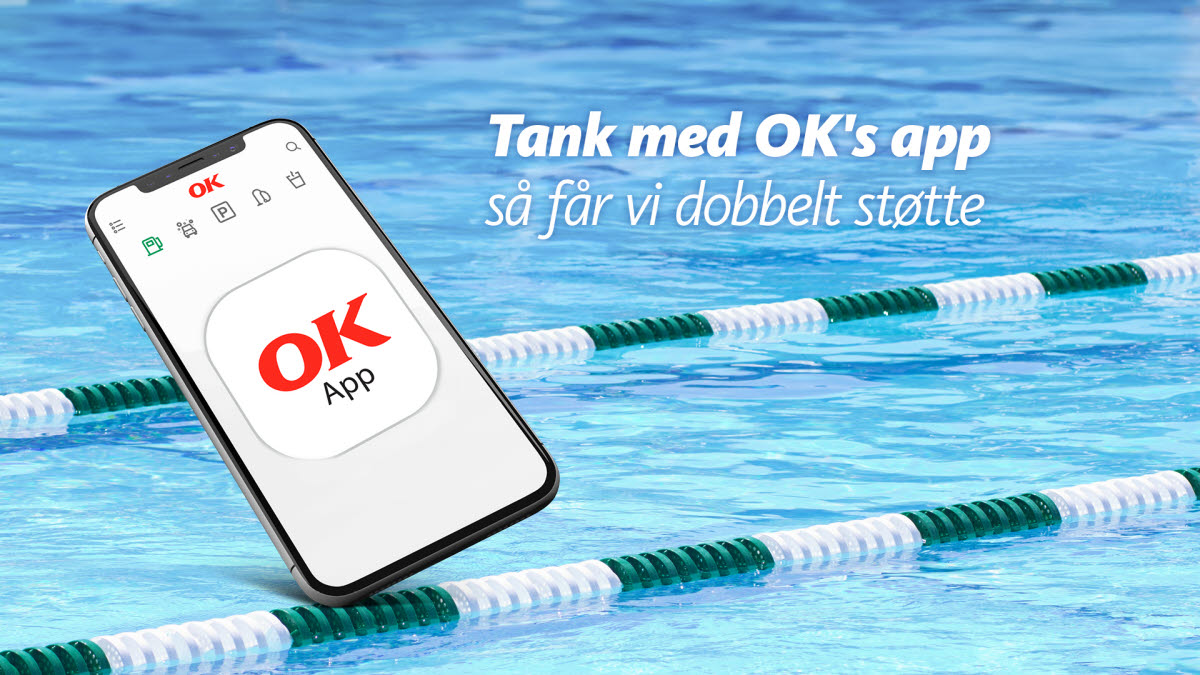 Tank med OK's app og få dobbelt støtte