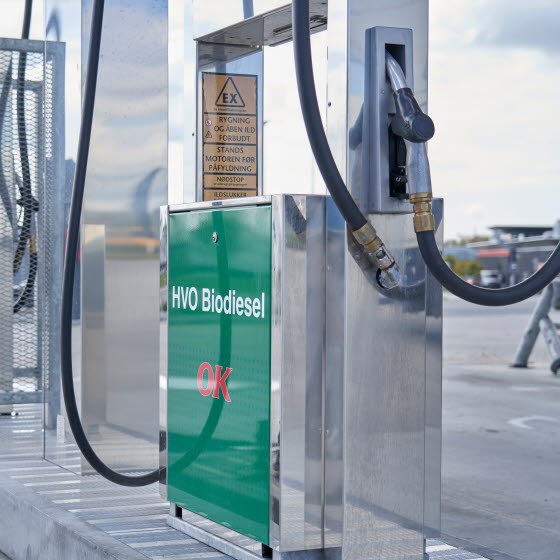 HVO-biodiesel-tankstander