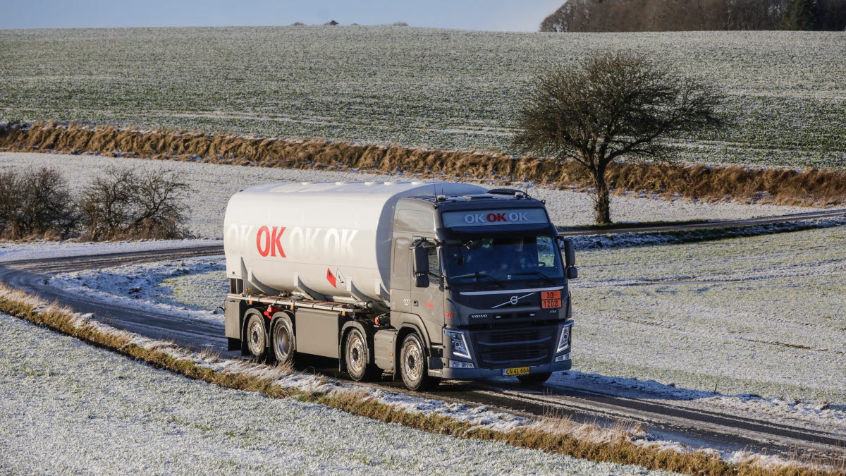 OK leverer brændstof og olie til hele Danmark