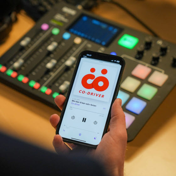Hør OK's podcast Co-driver