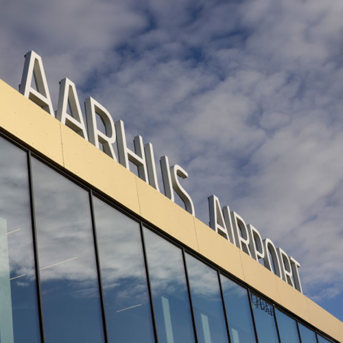 Aarhus Airport har fået en ladeløsning fra OK