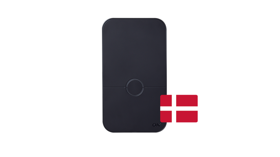 Sort Domo-ladeboks uden kabel