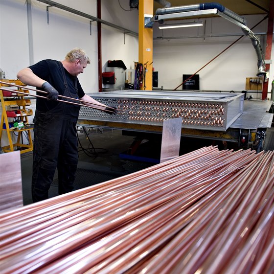 Evapco produktion og medarbejdere