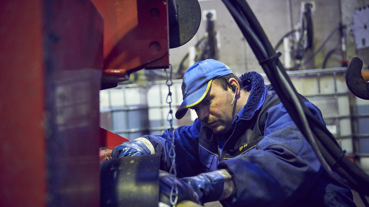 OK leverer smøremidler, diesel, fyringsolie og el til Thingstrup Maskinstation