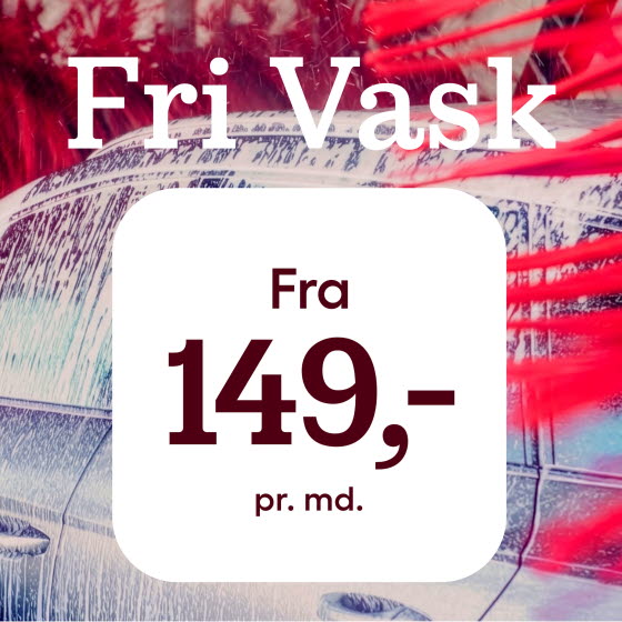 Fri Vask fra 149 kr.