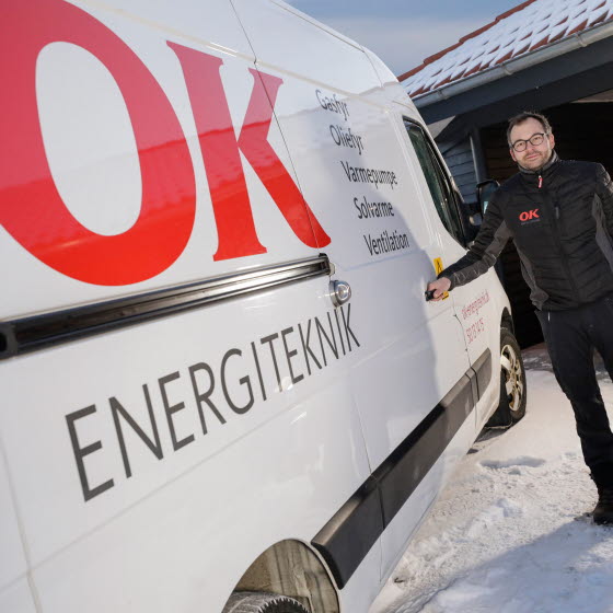 Få en serviceaftale hos OK Energiteknik
