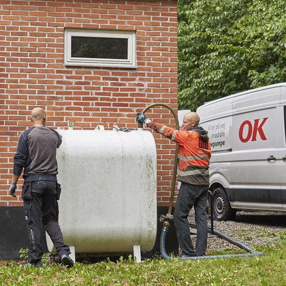 OK kan stå for fjernelse af din gamle olietank