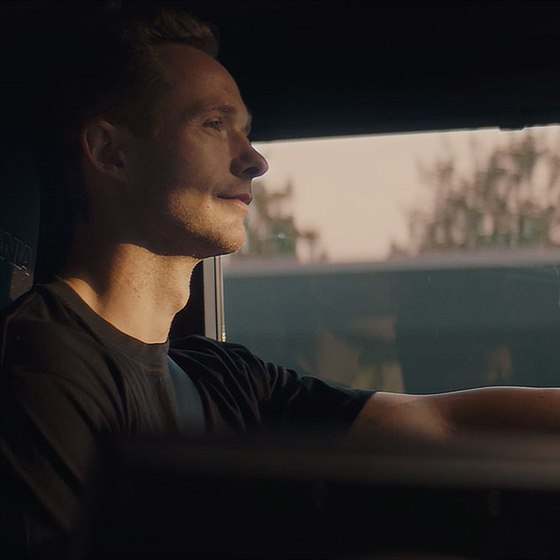 Chauffør i OK lastbil