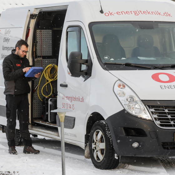 Få en serviceaftale hos OK Energiteknik