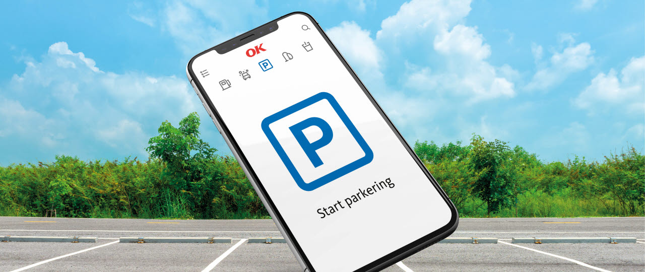 Parkér med OK's app og få Coop-bonus